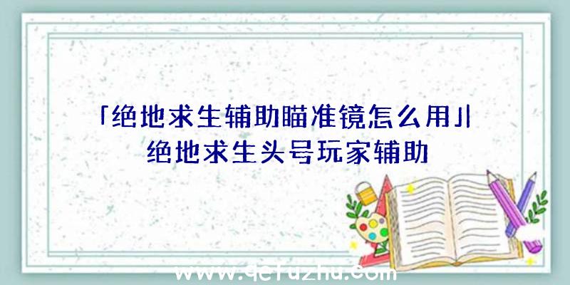 「绝地求生辅助瞄准镜怎么用」|绝地求生头号玩家辅助